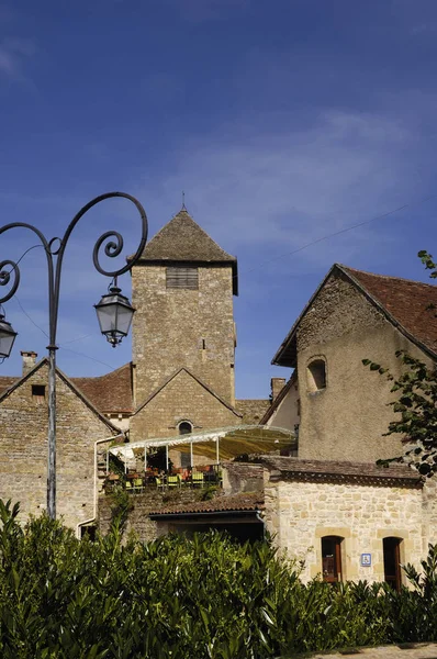 Autoire, (les plus beaux villages de France), Lot, Franciaország — Stock Fotó