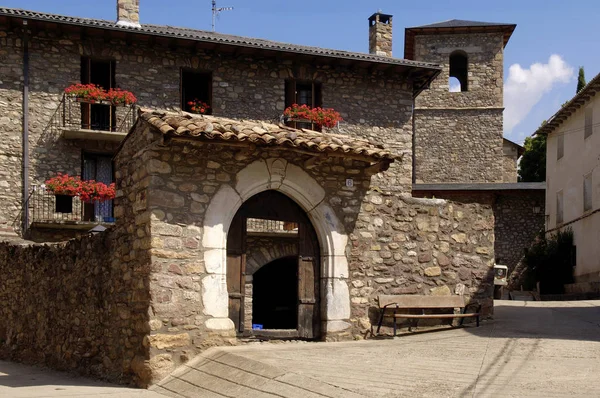 Pueblo de Castejón de Sos; provincia de Huesca; Aragón ; — Foto de Stock