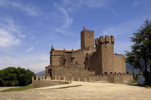 哈维尔的城堡，西班牙纳瓦拉 — 图库照片