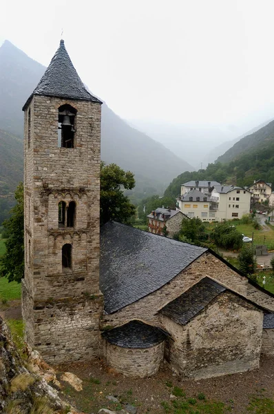 Chiesa di Sant Joan a Taull, Vall de Boi, Provincia di Lleida, Catalogna, Spagna — Foto Stock