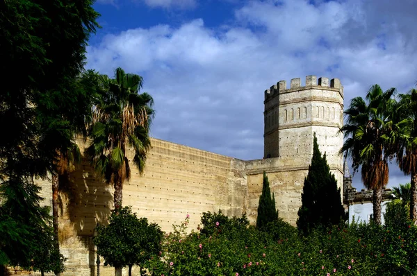 Arab Walls in Jerez de la Frontera, Cadiz province, Andalucia, Spain — Stock Photo, Image