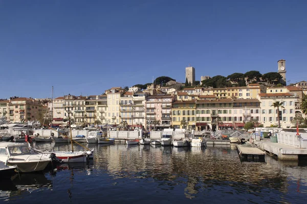 Puerto de Cannes, Costa Azul, Francia — Foto de Stock