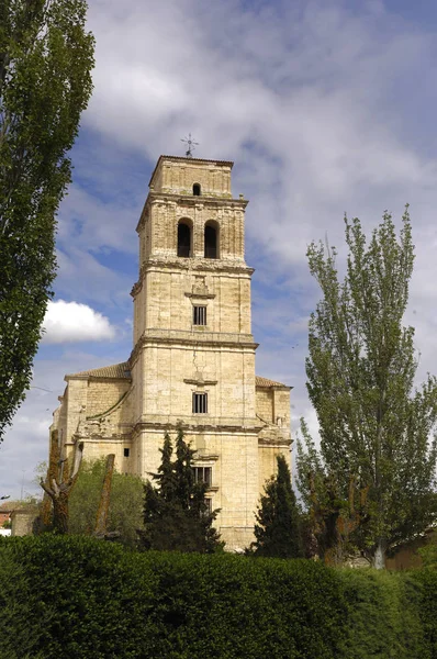 Igreja de San Martin, Mota del Marques, província de Valladolid, Espanha — Fotografia de Stock