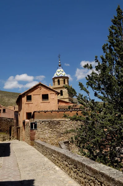 Igreja de Santa Maria, Albarracin, Teruel — Fotografia de Stock