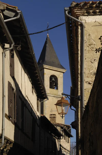 Lautrec, Languedoc Rossellon, Francia - stok görüntü Churc — Stok fotoğraf