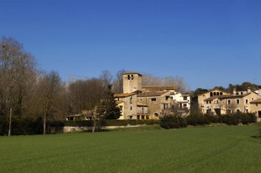 Santa Llogaia de Terri, Pla de l Estany, Girona, İspanya