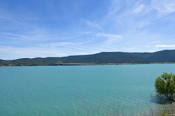 Yesa водосховище Наварра, Іспанія — стокове фото