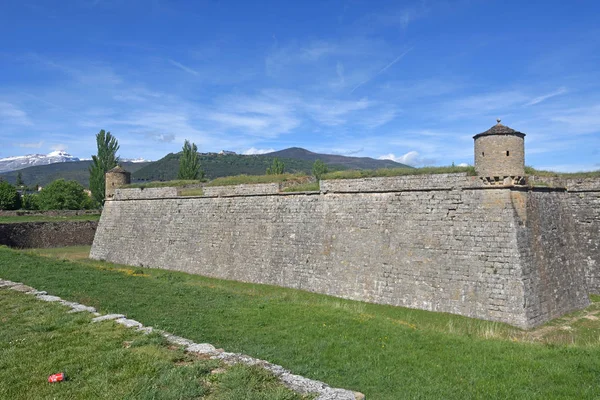 Ciudadela de Jaca en la provincia de Huesca, Aragón, España — Foto de Stock