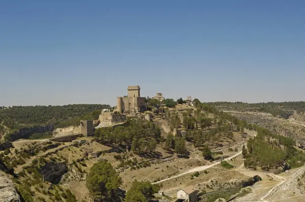 Castello di Alarcon, Cuenca, Castilla La Mancha, Spagna — Foto Stock