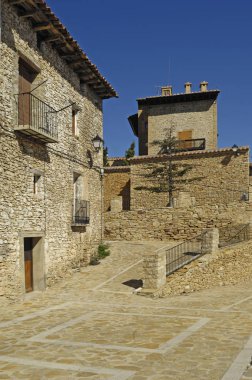 Köyü Cantavieja Maestrazgo, Argon, Teruel, İspanya