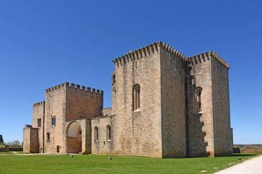 Monastery of Flor da Rosa, Crato, Alentejo region, Portugal clipart