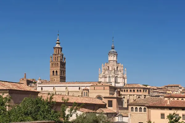 Torre do sino do Catheral de Tarazona, província de Zaragoza, Aragão — Fotografia de Stock