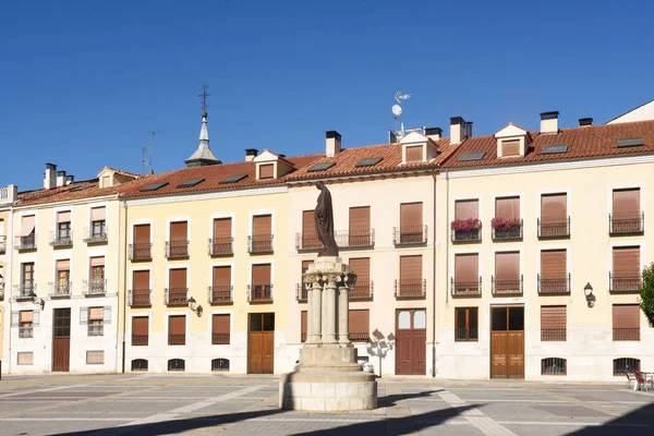 Praça da Catedral em Palencia, Castela e Leão, Espanha — Fotografia de Stock