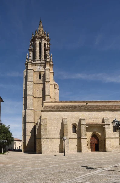 Church of San Miguel in Ampudia. Spain — Stock Photo, Image