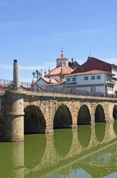 Romerska bron i Chaves, Portugal — Stockfoto