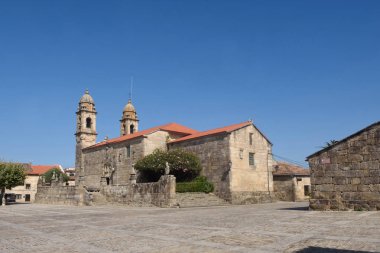 Kilise San Benito, Fefinans kare, Cambados, Pontevedra Eyaleti, Galiçya, İspanya