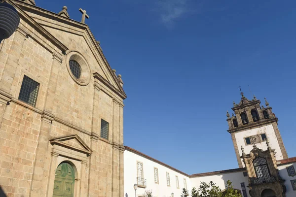 Sao Paulo Kirche Und Nossa Senhora Torre Kapelle Links Sao — Stockfoto