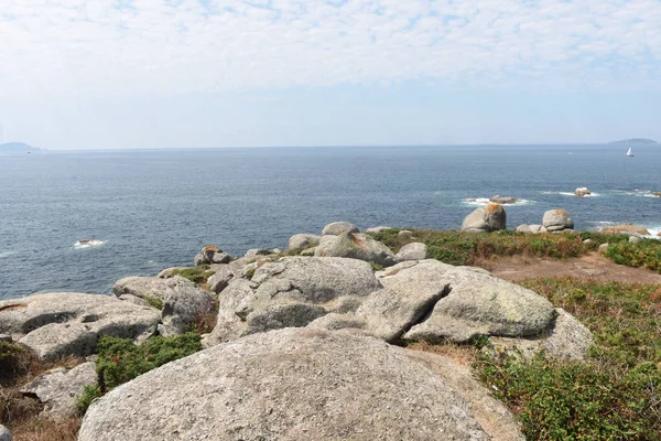 Landschap van Udra Cape, Pontevedra provincie, Galicië, Spanje — Stockfoto