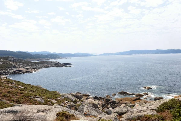 Landschap van Udra Cape, Pontevedra provincie, Galicië, Spanje — Stockfoto