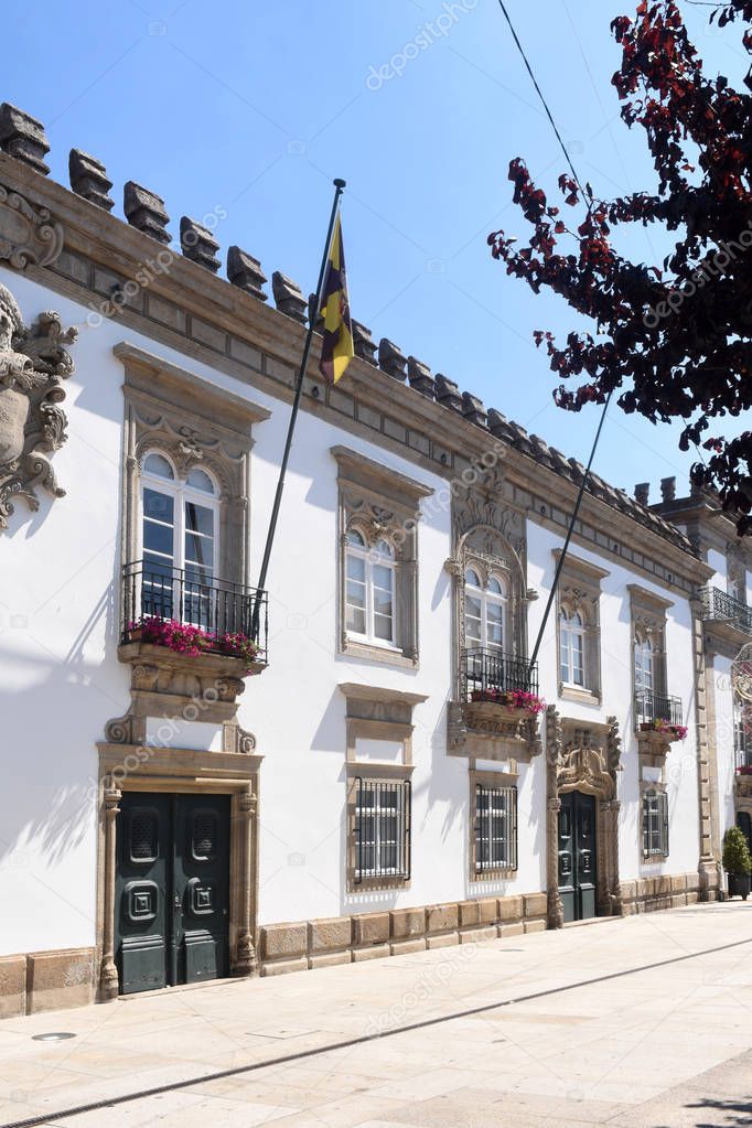 city hall of the city of Viana do Castelo in Portugal