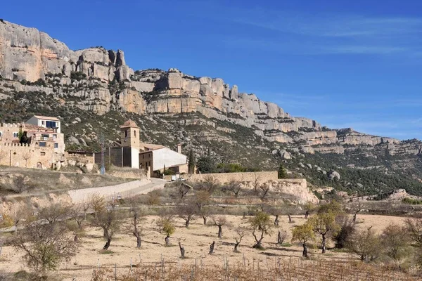 Pueblo de La Morera de Montsant, El Priorat, Tarragona provincia —  Fotos de Stock