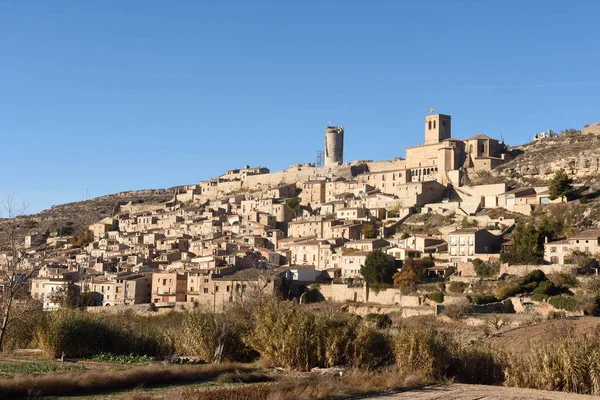 Guimera ortaçağ şehir Lleida Eyaleti, Katalonya, Spai — Stok fotoğraf