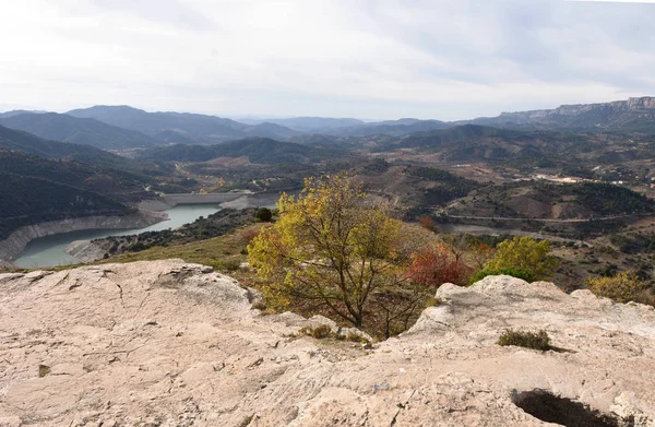 Landscape from Siurana, El Priorat, Tarragona province, Cataloni — Stock fotografie