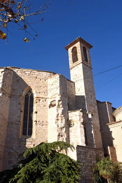 Kościół Sant Francesc w Montblanc, prowincji Tarragona, Catalo — Zdjęcie stockowe