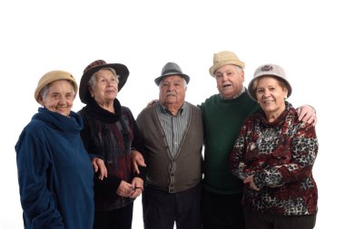 karışık grup üst düzey insan