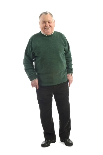 Senior man with a laugh — Stock Photo, Image