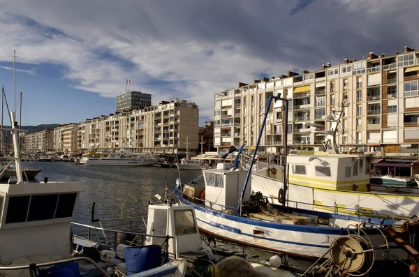 Vista de Toulon Costa Azul, Francia — Foto de Stock