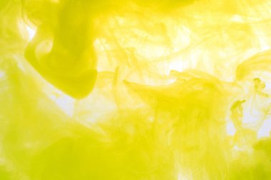 renk beyaz arka plan ile suda çözünmüş