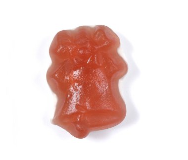 Beyaz arkaplanda şekerleme