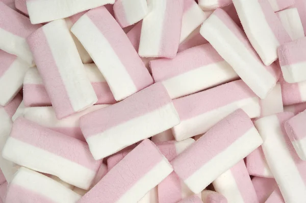 Närbild av en grupp av marshmallow — Stockfoto