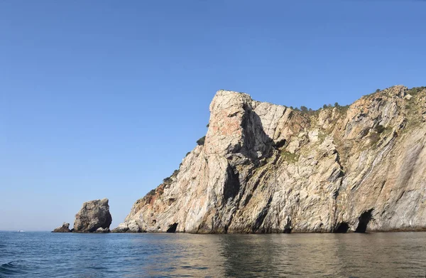 Norfeu cape en el Gat natuurlijke Parck van El Cap de Creus, Girona — Stockfoto