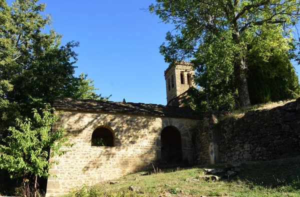 Église d'Asin de Broto, province de Huesca, Aragon, Espagne , — Photo