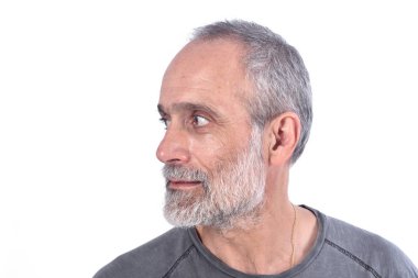 adam portresi orta yaşlı