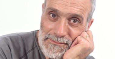 adam portresi orta yaşlı