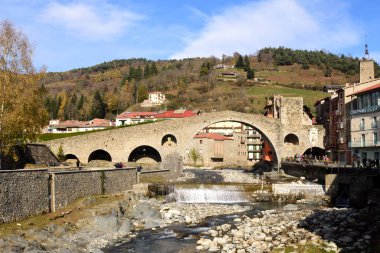 Yeni Camprodon Köprüsü, Girona ili, Katalonya, İspanya