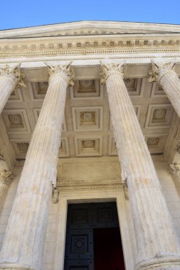 Nimes, Occitanie, Fransa 'da Maison Carree