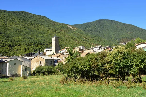 Village Biescas Province Huesca Aragon Espagne — Photo