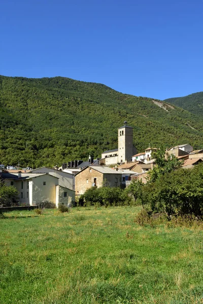 Village Biescas Province Huesca Aragon Espagne — Photo