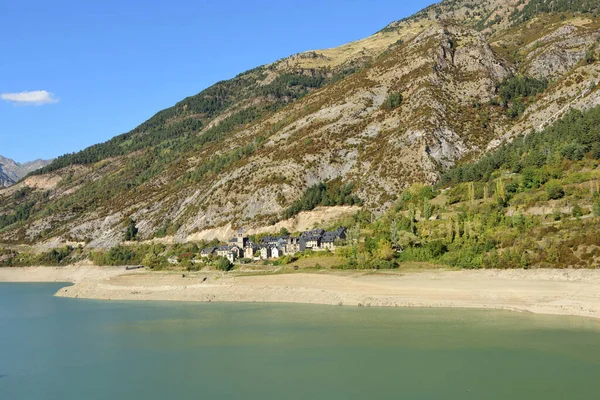 Presa Bubal Pueblo Hoz Jaca Provincia Huesca Aragón España —  Fotos de Stock