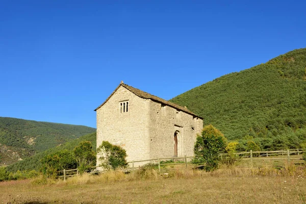 Chiesa Romanica Mozarabica San Juan Busa Itinerario Delle Chiese Romaniche — Foto Stock