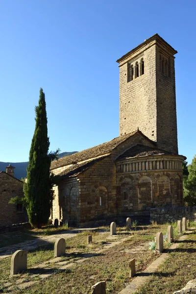 Romaanse Mozarabische Kerk Van San Pedro Larrede Route Van Romaanse — Stockfoto