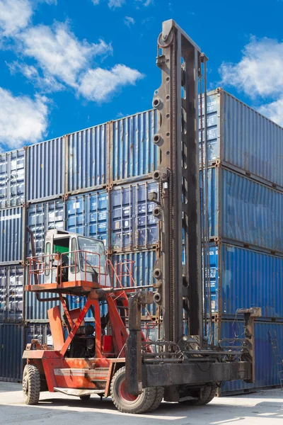 Mobile Container Handler Container Terminal Port — Stock Photo, Image