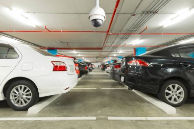Otoparka güvenlik kameraları yerleştirildi..