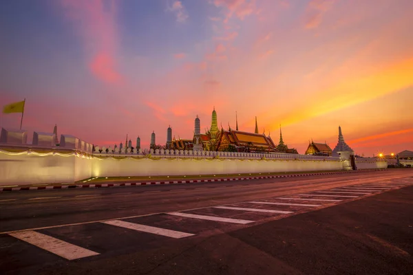 Wat pra kaew, Gran palacio, Bangkok, Tailandia . — Foto de Stock