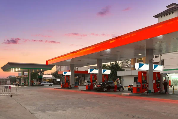 Posto Gasolina Posto Gasolina — Fotografia de Stock