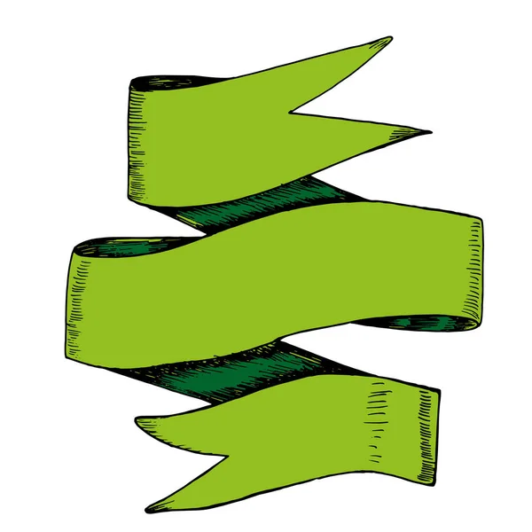 Carte de vœux vectorielle dessinée à la main avec trèfles, trèfles . — Image vectorielle